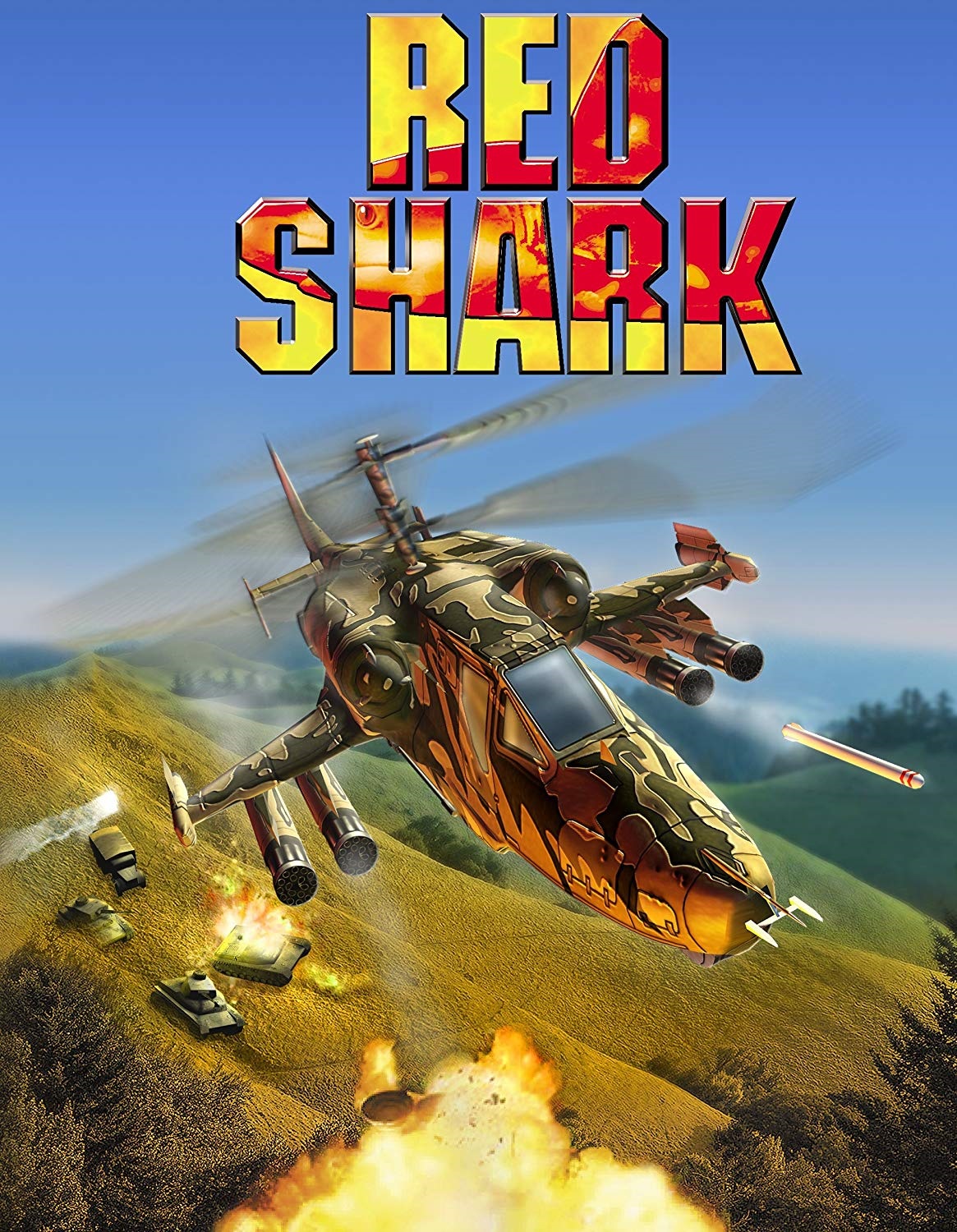 Red Shark PC CD Game + Case (Used)