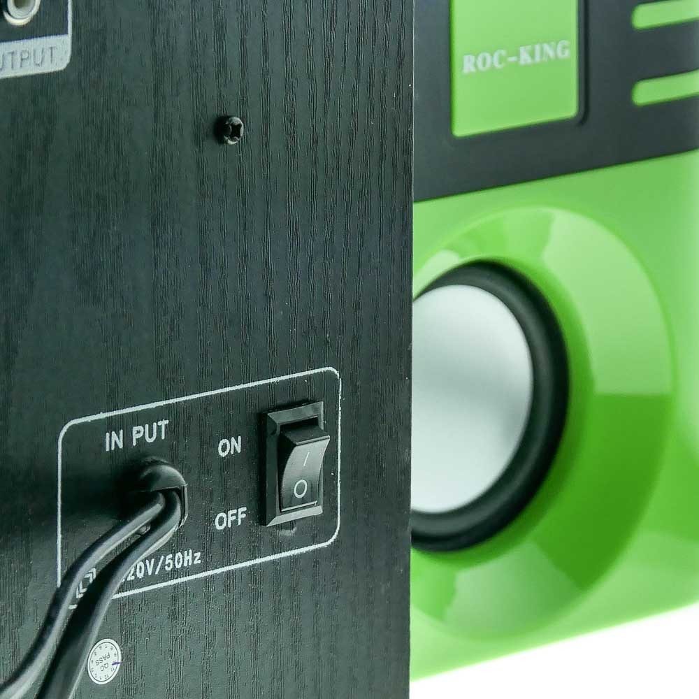 ΗΧΕΙΑ ROC-KING A1 DL-K530 2.1 με Bluetooth, USB PORT, SD Card