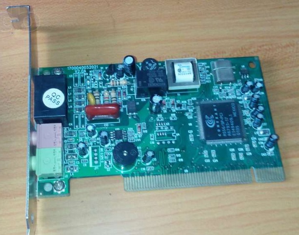56K Fax/Data/Modem with 2-Port MIC/SPK (RS56/SP-PCI) (Used)