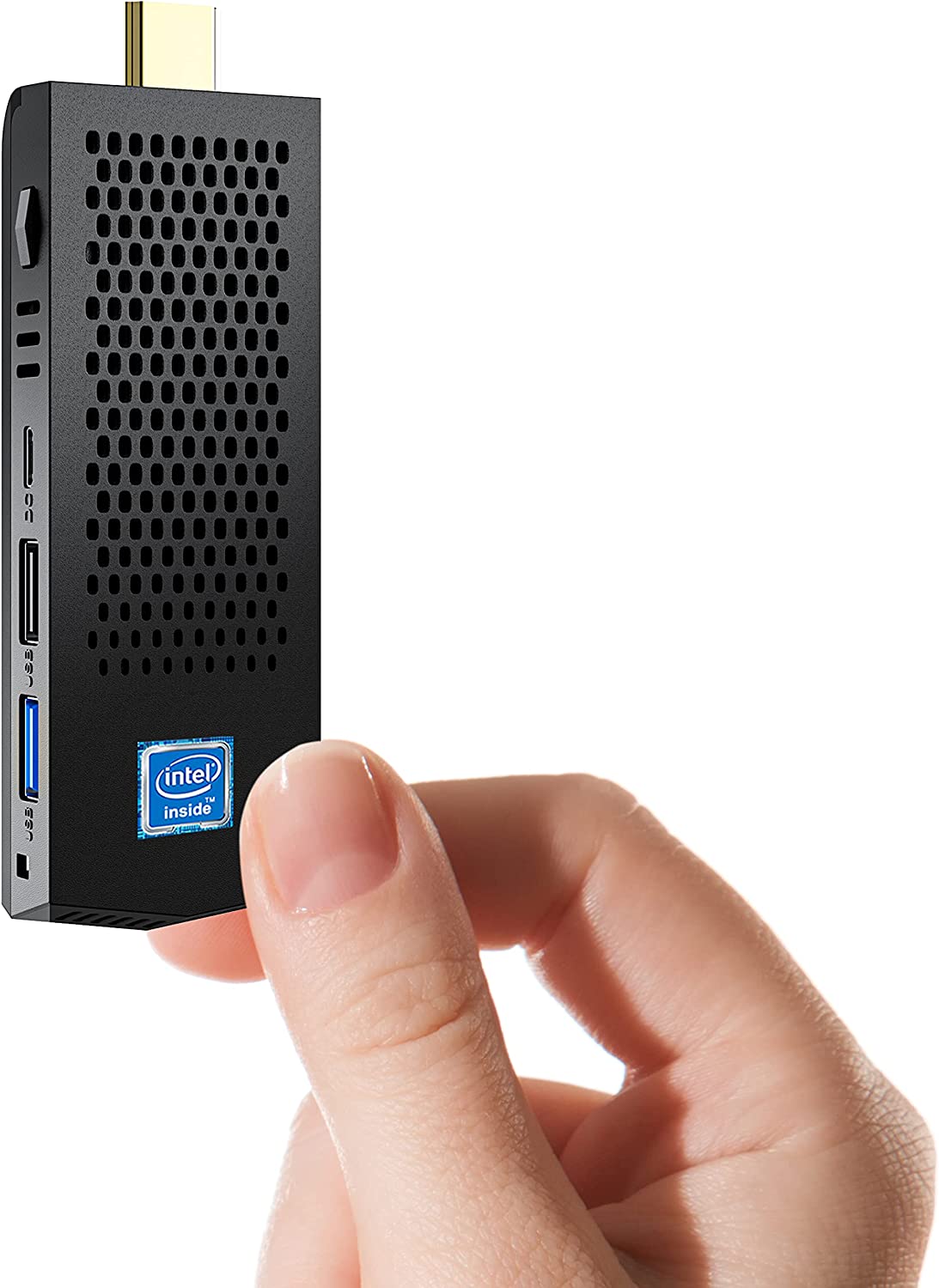 SNUNMU Mini PC Stick (8GB RAM + 128GB ROM, Windows 10 Pro, Intel Atom ) (4K HD, Bluetooth 4.2, Dual-Band WiFi 2.4G/5G) (x5-Z8350)