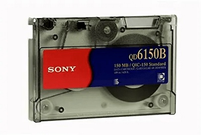 Sony QD6150B QIC 1/4 Data Cartridge, Standard, 150MB (QIC-6150)