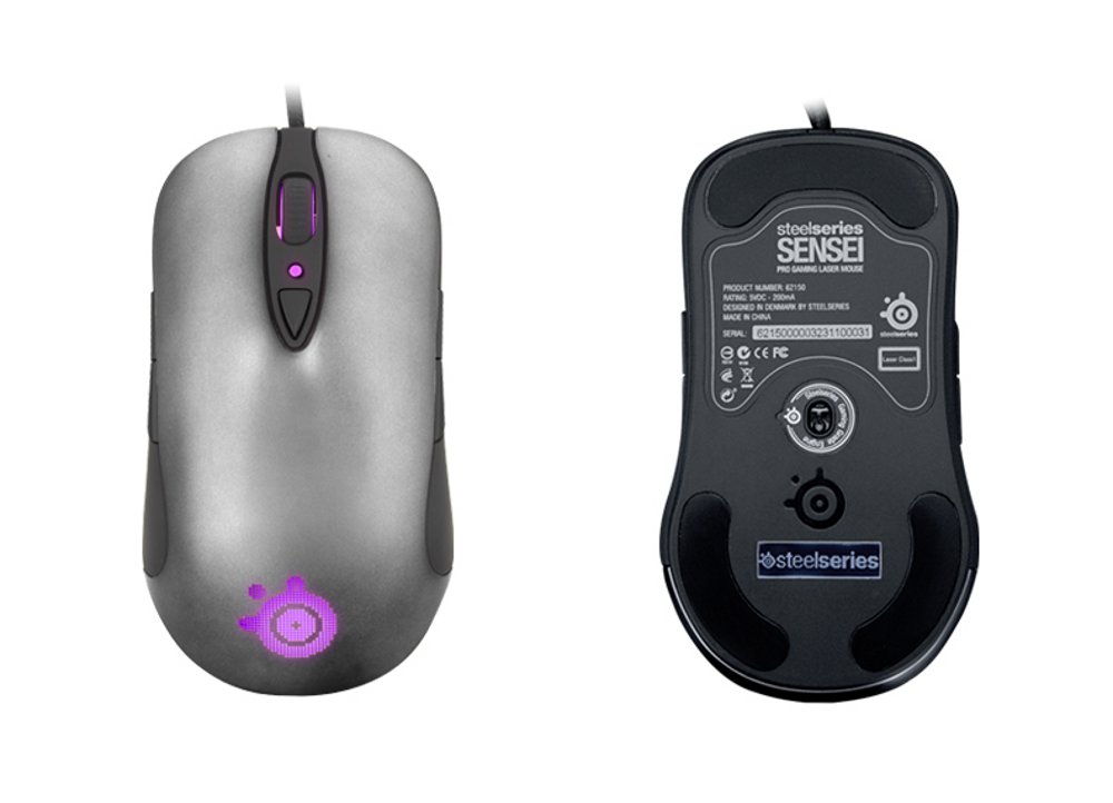SteelSeries Sensei - Gaming Mouse - Ασημί