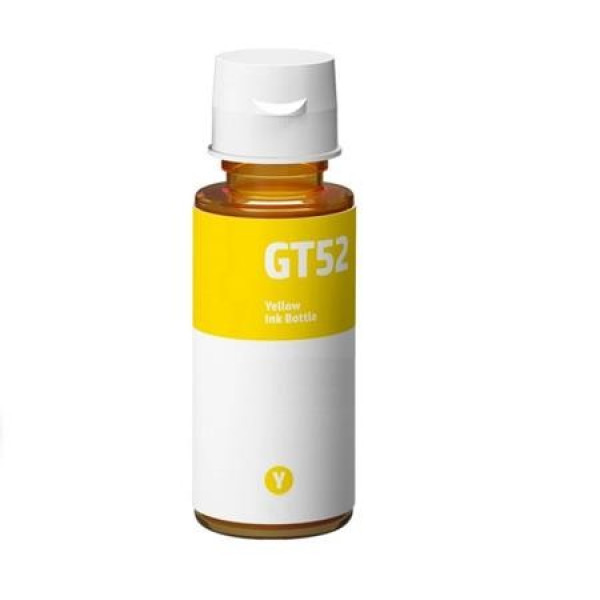 Συμβατό μελάνι HP GT52Y Yellow Ink Bottle M0H56A 8000 σελ/70ml 13 5056360015272