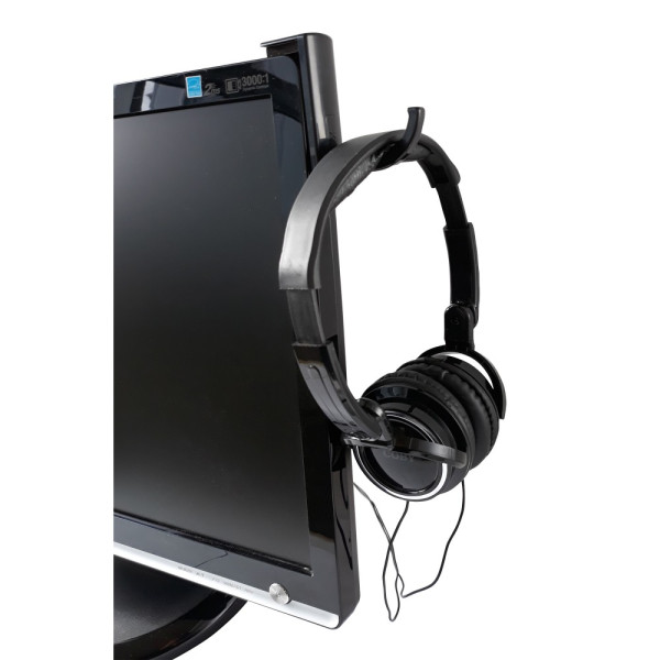 Techly ICC SH-HANGTY • Headphone stand, ideal for home, office and school