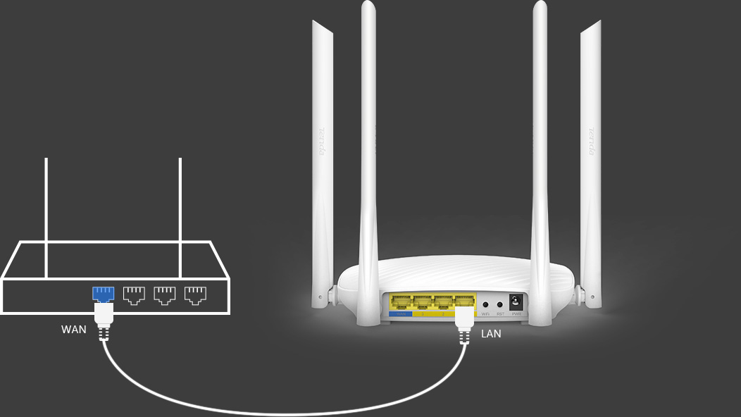 Tenda 600Mbps High-Speed Whole-Home Wi-Fi Router