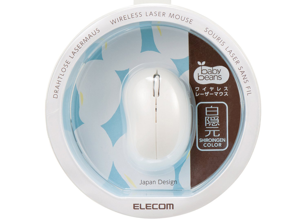 Elecom Baby Beans Wireless Mouse (White)