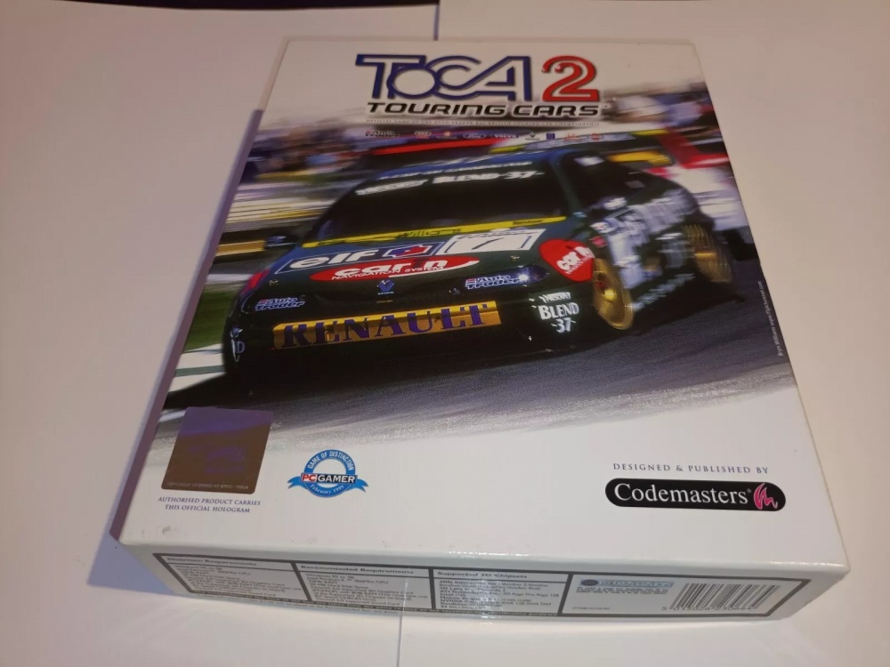 TOCA 2: Touring Cars - PC game - Big Box  (used)