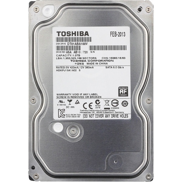 Toshiba 1TB Internal Hard Drive