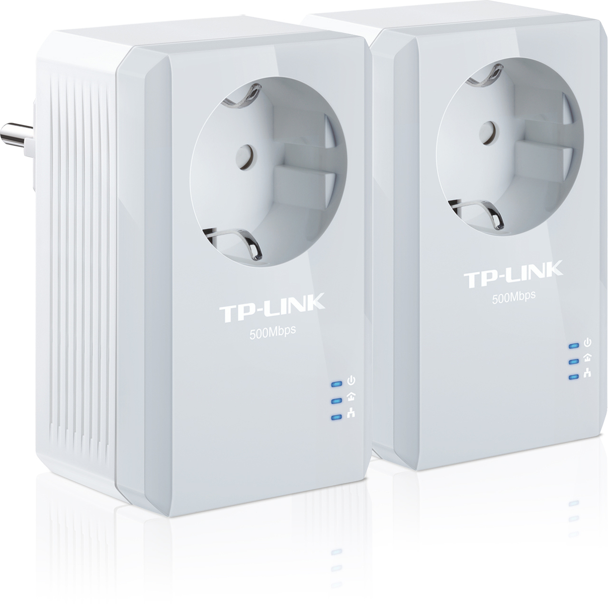 TP-Link AV500 Powerline Adapter with Pass-Through Socket (TL-PA4010PKIT) (v2)