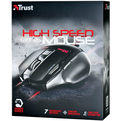 Trust GXT 25 Ενσύρματο USB Gaming Ποντίκι TRUST 18307