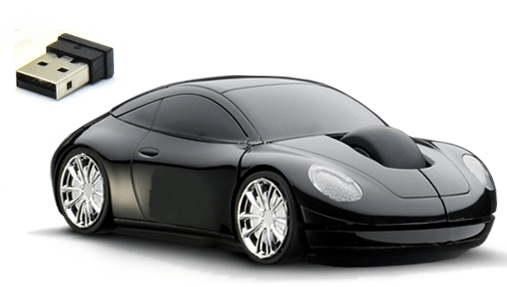 Ασύρματο Ποντίκι 2.4G Wireless Mouse Car Shape (OEM) Μαύρο