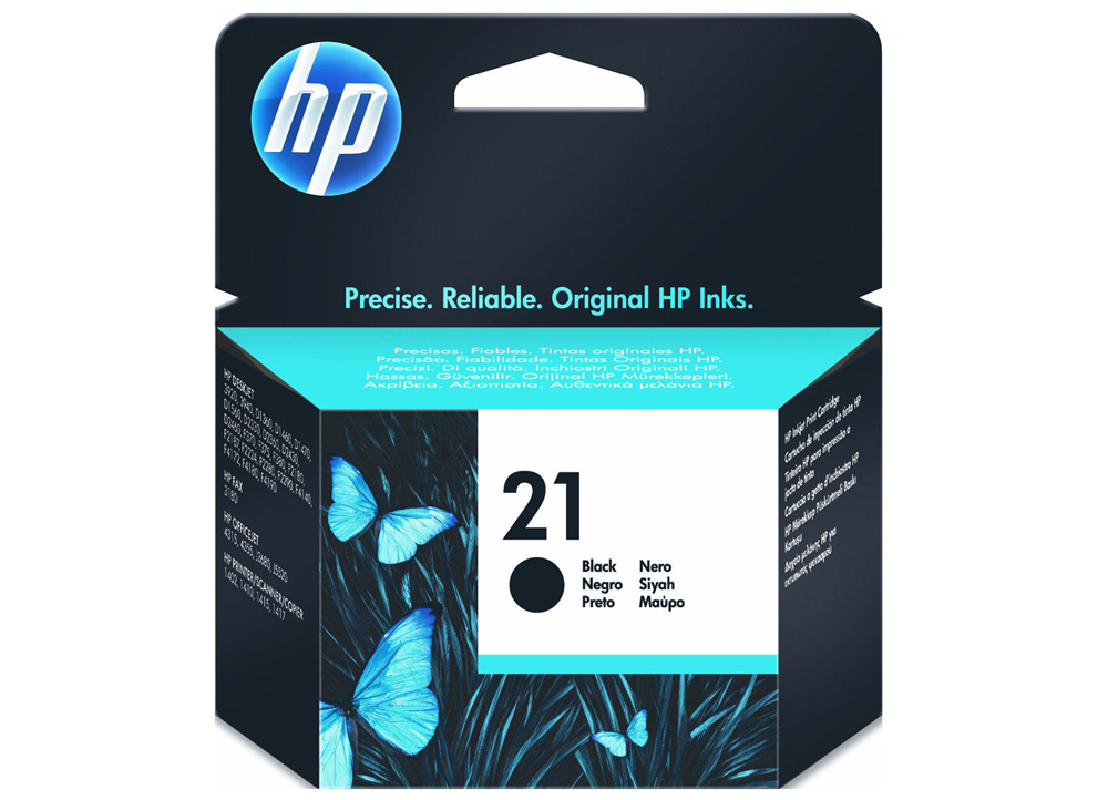 HP 21 Black Ink Cartridge (C9351AE)