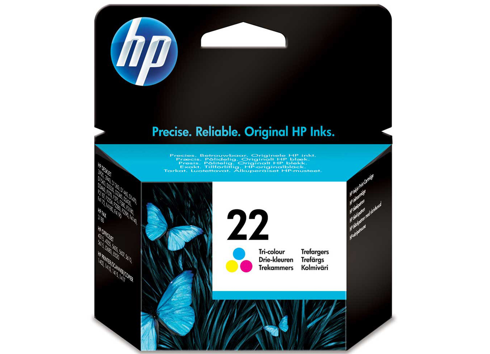 HP 22 Color Ink Cartridge (C9352AE)