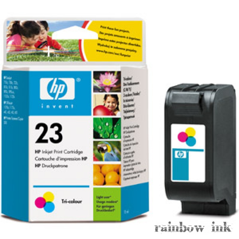 HP 23 Tri-Colour Ink Cartridge (C1823dE)