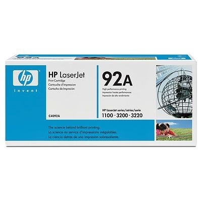 HP 92A Original Black Toner Cartridge (C4092A)