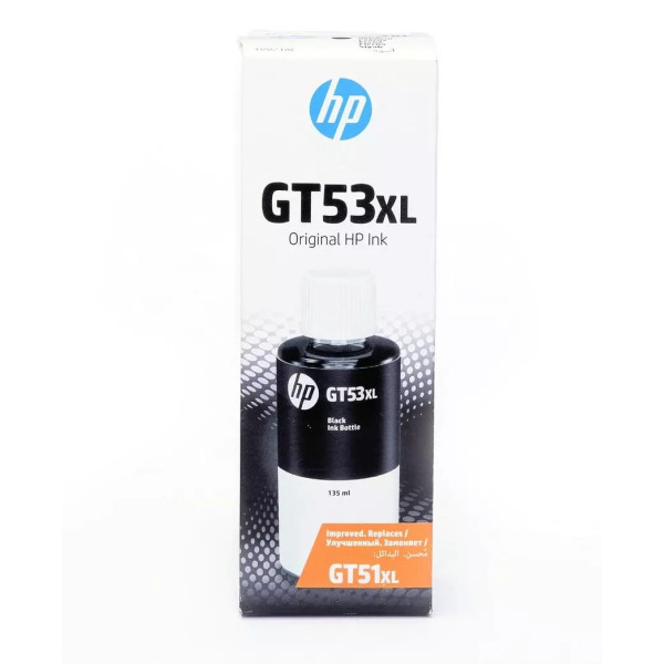 HP GT53XL 135ml Black Original Ink Bottle 1VV21AE