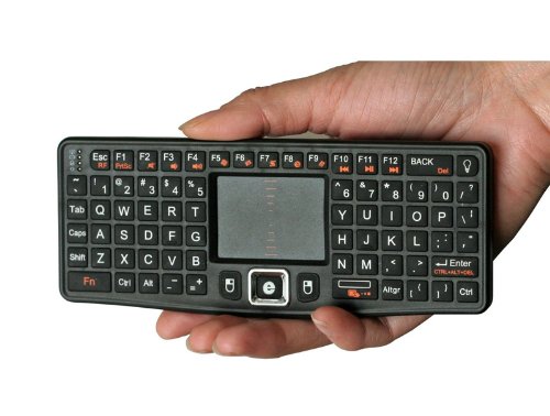 Μίνι Ασύρματο Πληκτρολόγιο Rii II (Touch N7) Mini Wireless Keyboard για Android TV Box / Windows PC / Smart TV / PS3/ PS4