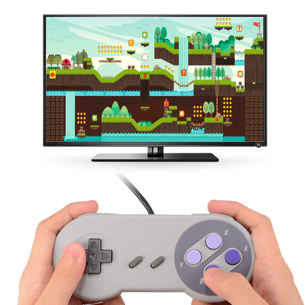Super Control Snes Style Retro Pad for PC (OEM)