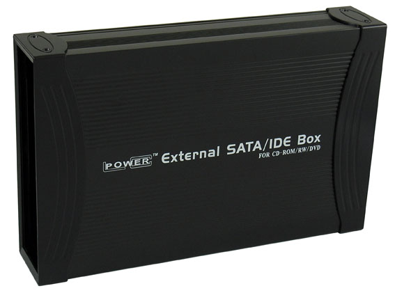 Θήκη USB για σκληρούς δίσκους IDE και SATA 3.5 ιντσών και DVD 5.25 ιντσών LC - Power EH-525B-PS