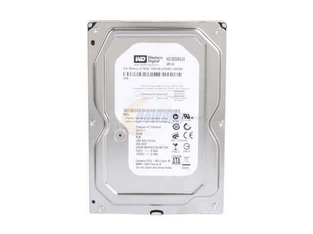 Western Digital AV WD3200AVJS 320GB 7200 RPM 8MB Cache SATA 3Gb/s 3.5