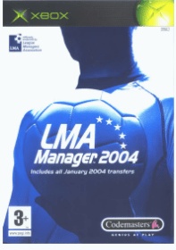 XBOX GAMES-LMA MANAGER 2004  (USED)