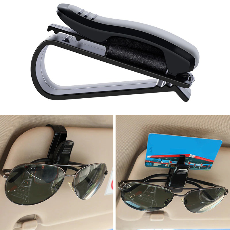 Auto Car Function Glasses Clip Holder Universal Case Box