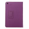 iPad Mini / mini 2 / 3 Δερμάτινη Θήκη Στάντ Μωβ iPad Mini / mini 2 / 3 Δερμάτινη Θήκη Στάντ Μωβ