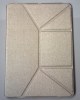ipad Air - Leather Case with Plastic Back Cover 3Fold Bronze (OEM)