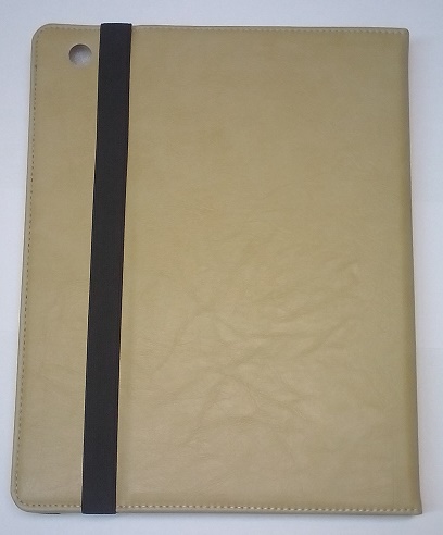 ipad 2, 3 - Θήκη Smart Cover με Πίσω Πλαστικό Κάλυμμα Μπεζ (OEM)