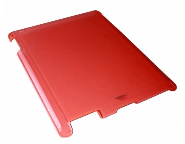 ipad 2 - Approx Θήκη Πίσω Πλαστικό Κάλυμμα Διαφανές Πορτοκαλί APPIPC05O