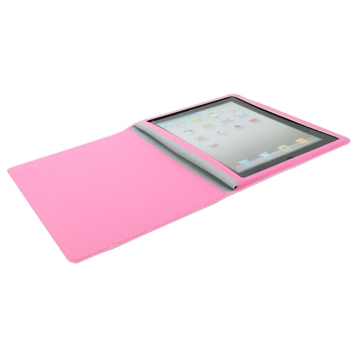 iPad 2 / new iPad / iPad 4 PU Θήκη Smart Cover Ροζ