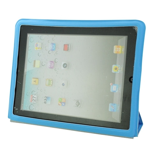 iPad 2 / new iPad / iPad 4 PU Θήκη Smart Cover Γαλάζιο