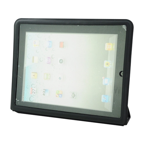iPad 2 / new iPad / iPad 4 PU Θήκη Smart Cover Μαύρο