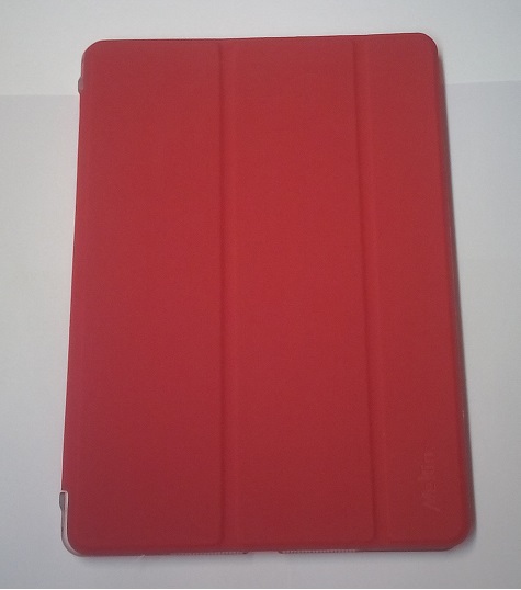 ipad Air / Air 5 - Leather Case with Plastic Back Cover 3Fold Red (OEM)