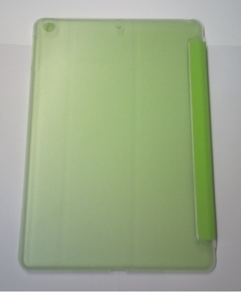 ipad Air / Air 5 - Leather Case with Plastic Back Cover 3Fold Green (OEM)