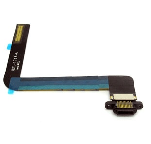 Black iPad Air Charging Connector Flex Cable