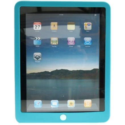 iPad 2 / new iPad / iPad 4 Blue Silicone Case