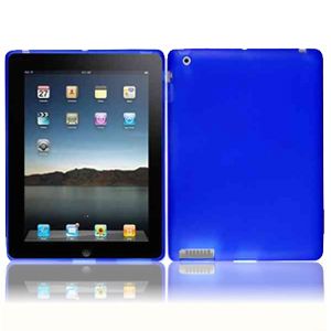 iPad 2 / iPad (3rd Gen) / iPad 4 Blue TPU Silicone Case