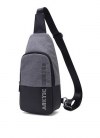 ARCTIC HUNTER τσάντα Crossbody (χιαστή) XB0058-DG, αδιάβροχη, σκούρο γκρ ARCTIC HUNTER τσάντα Crossbody (χιαστή) XB0058-DG, αδιάβροχη, σκούρο γκρ