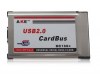 54mm Μετατροπέας PCMCIA σε Δύο Θύρες USB 2 AKE BC168 (Oem) (Bulk)