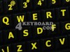 Μαύρα Αυτοκόλλητα με Κίτρινους Αγγλικούς Χαρακτήρες (Κεφαλαία) (OEM) Μαύρα Αυτοκόλλητα με Κίτρινους Αγγλικούς Χαρακτήρες (Κεφαλαία) (OEM)