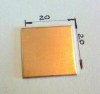 High Quality Copper Pad Shim for Laptop 20x20x1mm