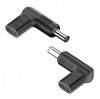 Powertech Βύσμα για Φορτιστή USB-C σε Asus 6x3.7mm, μαύρος Powertech Βύσμα για Φορτιστή USB-C σε Asus 6x3.7mm, μαύρος