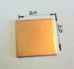 High Quality Copper Pad Shim for Laptop 20x20x0.8mm