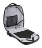 Τσάντα πλάτης B00193-BK, laptop, USB, αδιάβροχη, μαύρη