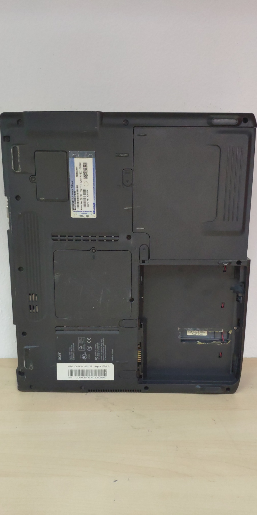Ανταλλακτικά για λάπτοπ Acer Aspire 1600 series MS2135