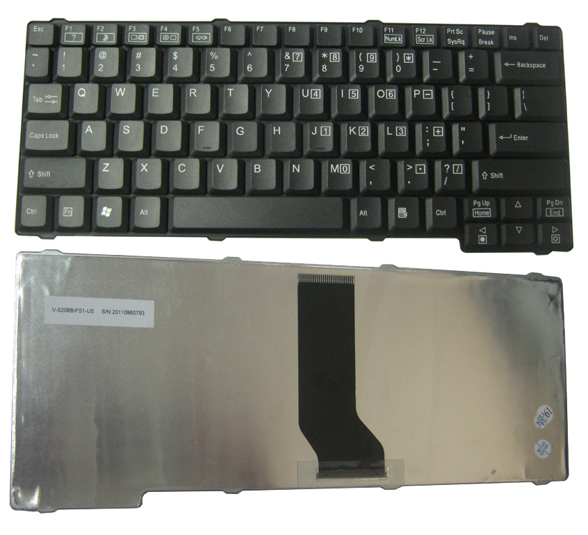Acer Aspire 3010 / 5010 / Keyboard (1620-0208BIFS1-US) (V-0208BIFS1-US)