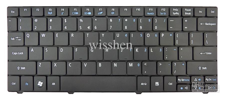 Acer Aspire One AO721 / AO722 Keyboard (MP-09B93U4-6982) PK130I23A00