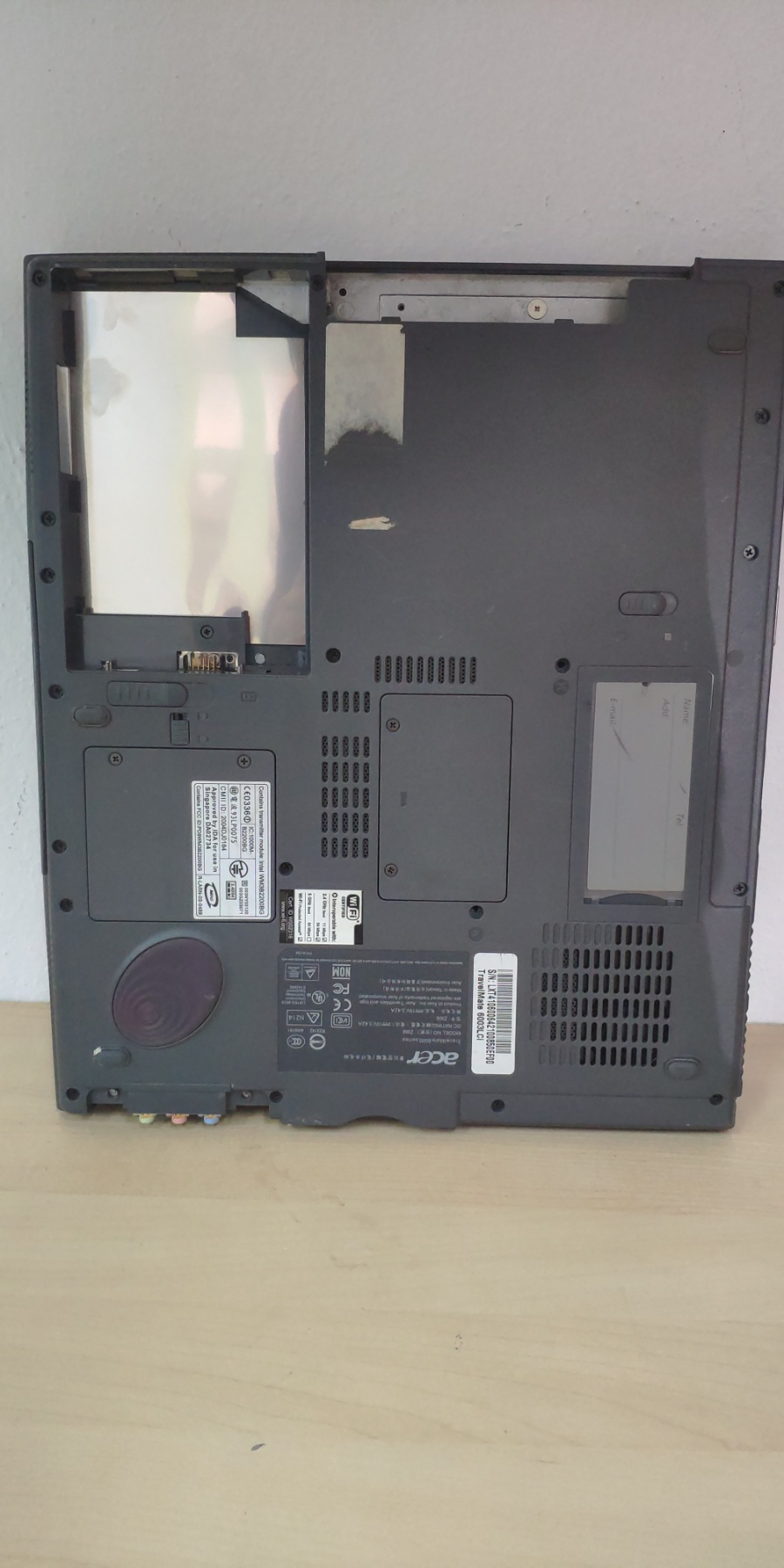 Ανταλλακτικά για λάπτοπ Acer TravelMate Series 6000 ZI66
