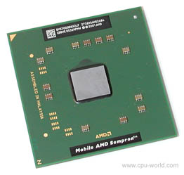 AMD Mobile Sempron 3000+ - SMS3000BQX2LF Socket 754 (Used)